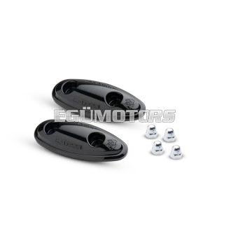 Malossi 2 BLACK COVERS for REAR-VIEW MIRROR SLOTS