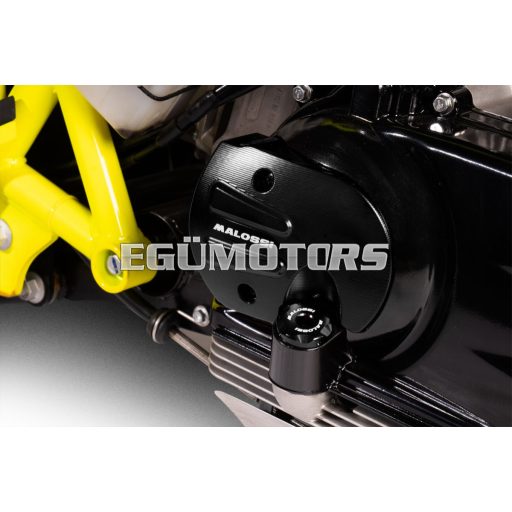 Balck vented transmission cover