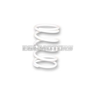   Malossi WHITE VARIATOR ADJUSTER SPRING ext.81x130mm thread 7mm 15k