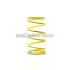 Malossi YELLOW  VARIATOR ADJUSTER SPRING ext.63,1x120mm thread 4,6mm 4,5k