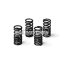 Malossi 4 SPRINGS for ENGINE VALVES ext.21,9x44,5 mm thread 3 mm