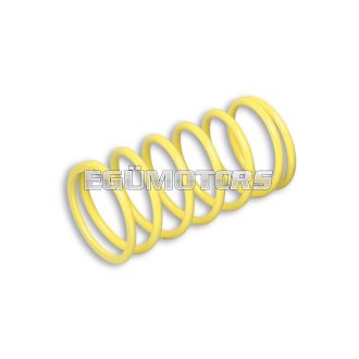   Malossi YELLOW VARIATOR ADJUSTER SPRING ext.70,5x138mm thread 6mm 9,4k