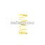 Malossi YELLOW VARIATOR ADJUSTER SPRING ext.56,3x115mm thread 4,0mm 4,3k
