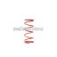 Malossi RED VARIATOR ADJUSTER SPRING ext.58,6x112mm thread 4,3mm 6,8k