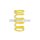Malossi YELLOW VARIATOR ADJUSTER SPRING ext.77,2x153mm thread 5,7mm 6,9k
