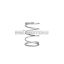 Gray variator adjuster spring with external Ø 58x85 mm - Ø wire 4.5 mm - k 8.57