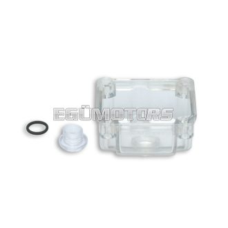   Malossi TRANSPARENT BOWL PHBG 15-21 with inspection TAP for max jet