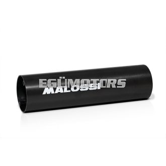 Malossi ALUMINIUM SILENCER PIPE ext. 60 BLACK ANODISED