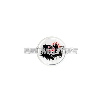 Malossi STICKER MALOSSI HEAD LION - 21 - WHITE ground