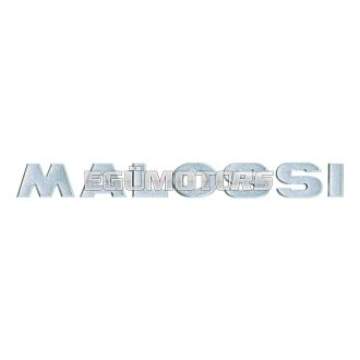 Malossi STICKER MALOSSI - 3D - SILVER - 21 cm