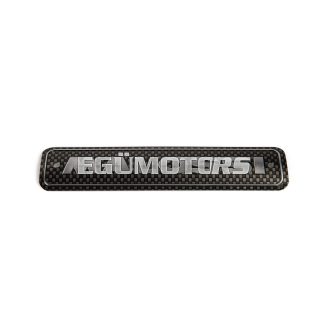 Malossi ALUMINIUM PLATE FOR EXHAUSTS 35x150 mm