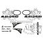 Malossi KIT of stickers TROPHY VESPA