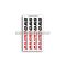 Malossi FOLDER of MALOSSI GAS MINI STICKERS 8x14 cm