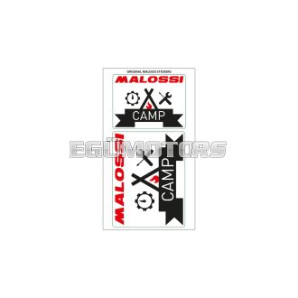 Malossi MALOSSI CAMP STICKER 8X 14 cm