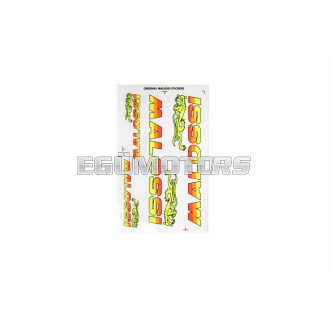 Malossi FOLDER of MALOSSI FLUO MINI STICKERS 8x14 cm