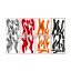 Malossi KIT of stickers URBAN JUNGLE 50 x 23 cm