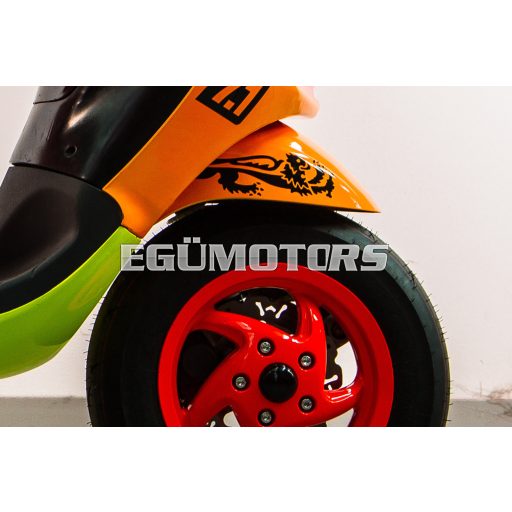 Malossi PRE-SPACED MALOSSI STICKER BLACK LION - RIGHT 23 cm