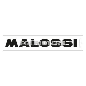 Malossi BLACK MALOSSI STICKER - 14 cm