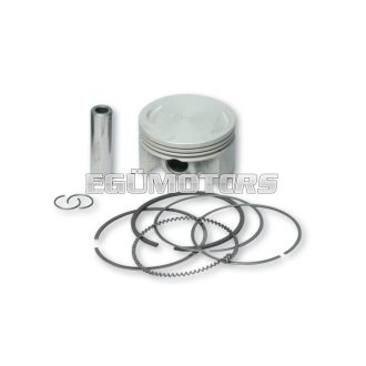 Malossi PISTON 61 pin 14 rect./oil rings 3 B