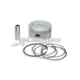 Malossi PISTON 67 pin 13 rect./oil rings 3 CC