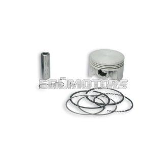 Malossi PISTON 58  pin 15 rect./oil rings 3 D