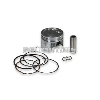 Malossi PISTON 49 pin 13 rect./oil rings 3 AA