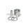 Malossi PISTON 44,5 pin 12 rect. rings 2 H
