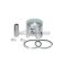 Piston 2T Ø 47 with pin Ø 12 and 2 rectangular rings size A