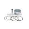 Malossi PISTON 74 pin 17 rect./oil rings 3 C