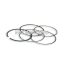 Malossi PISTON RING SET 70 1 rect./2 oil c.r.