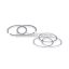 Malossi PISTON RING SET 58 1 rect./2 oil c.r.
