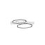 Malossi 2 PISTON RINGS 58,3x1,5 chro.rectangular KDN5