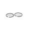 Malossi PISTON RING SET 40x1,5 rectangular N