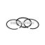 Malossi PISTON RING SET 65x1,2  rectangular