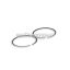 Malossi 2 PISTON RINGS 65x1,2 semi-trapezoidal