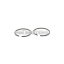 Malossi 2 PISTON RINGS 41,8x1,5 rectangular