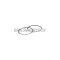 Malossi PISTON RING SET 63x1,2 semi-trapezoid.