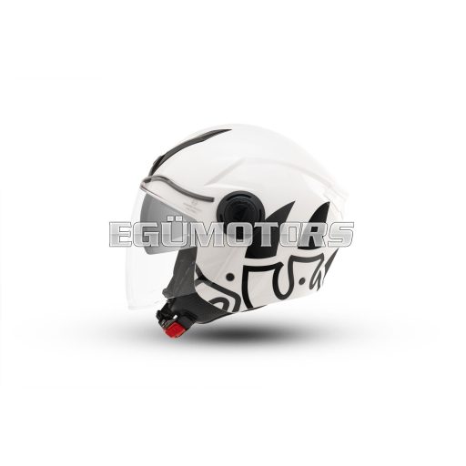Malossi Malossi WHITE JET HELMET ( M )