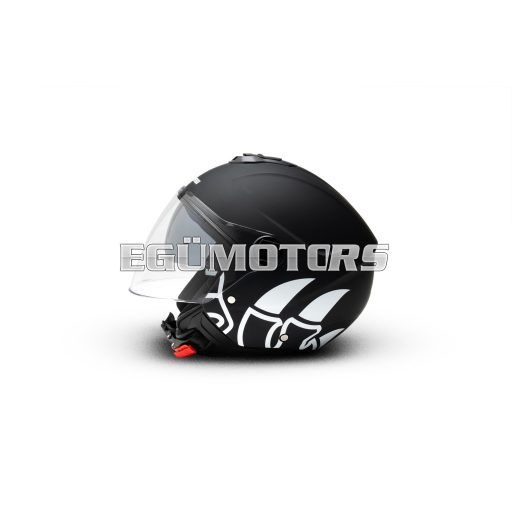 Malossi black JET helmet - size XS