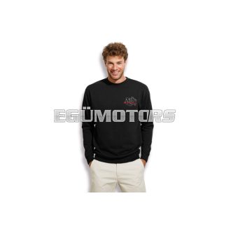 Malossi BLACK SW.SHIRT MALOSSI neck-joint ( S )