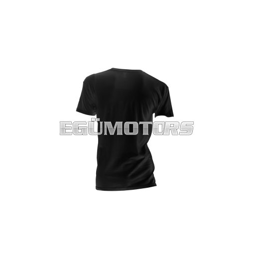 Malossi BLACK T-SHIRT MALOSSI TOP ( XXL )