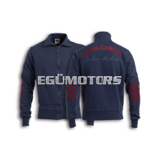 Malossi BLUE SWEATSHIRT MALOSSI griffe - RIDERS ( S )