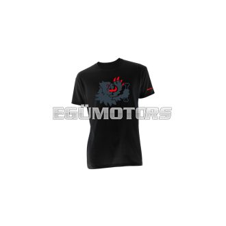 Malossi BLACK T-SHIRT MALOSSI - LION ( XL )