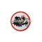 Malossi PATCH Malossi LION  HEAD 6 cm with embroidered edge