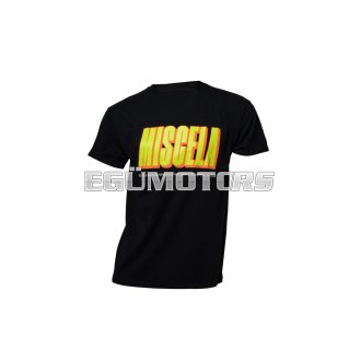 Malossi BLACK T-SHIRT MISCELA ( L )