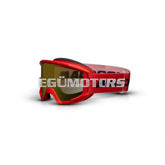 Malossi MALOSSI MASK - RED MIRRORED LENS