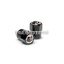 2 black plugs for tyre inner tube valve