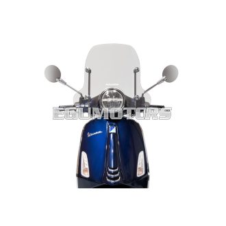 Malossi SPORT SCREEN - LIGHT SMOKE - W 510xH 420 THK 3 mm