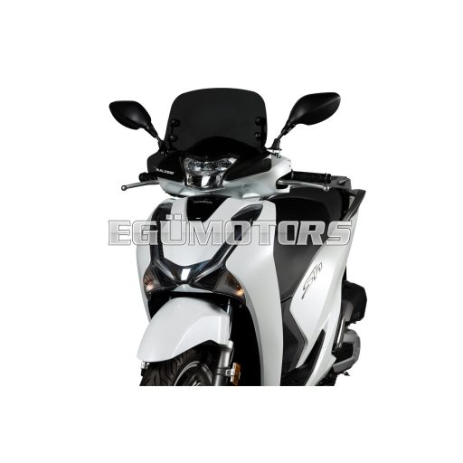 Malossi SPORT SCREEN - DARK SMOKE - W 450xH 350 THK 3 mm