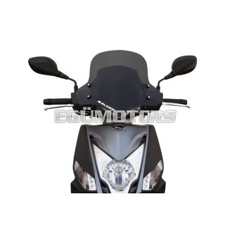Malossi SPORT SCREEN - DARK SMOKE - W 460xH 350 THK 3 mm